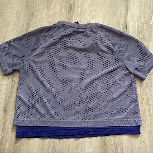 Adidas Crop Mesh Top S/M - Picture 2 of 7